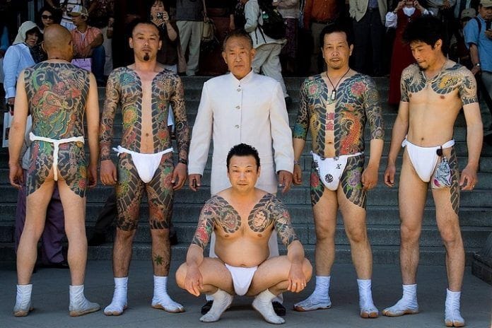 Yakuza mafia japonesa