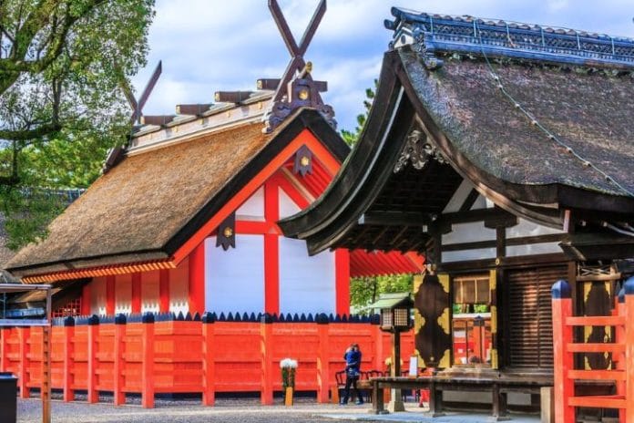 Sumiyoshi Taisha Osaka Santuario Sumiyoshi Taisha Osaka